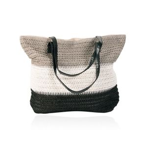 ELSIE & ZOEY® MALTA WOVEN TOTE BAG NWT